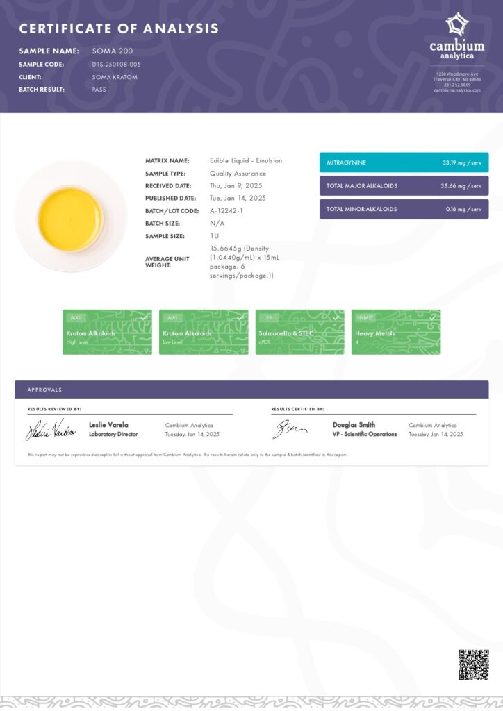 thumbnail of Soma 200 – Batch #A12242-1, Batch Date-25-01-14