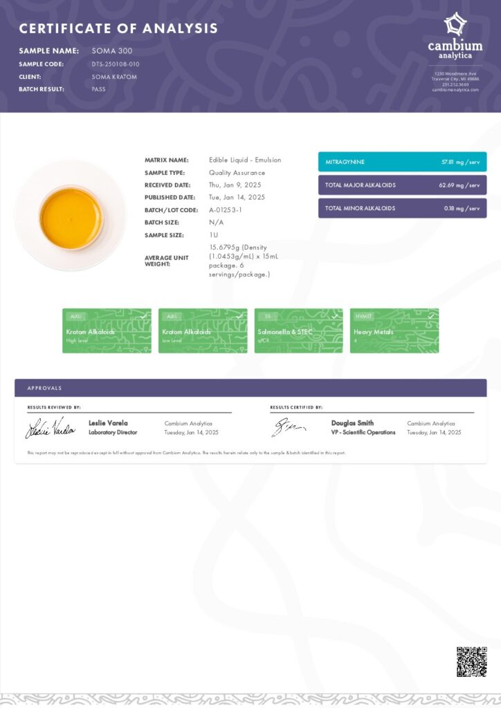 thumbnail of Soma 300 – Batch #A01253-1, Batch Date-25-01-14