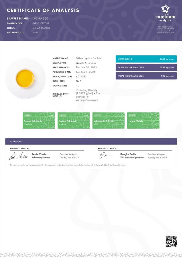 thumbnail of Soma 300 – Batch #A02253-1, Batch Date-25-02-04