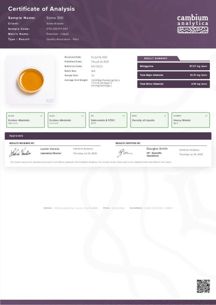 thumbnail of Soma 300 – Batch #A07253-2, Batch Date-25-07-24